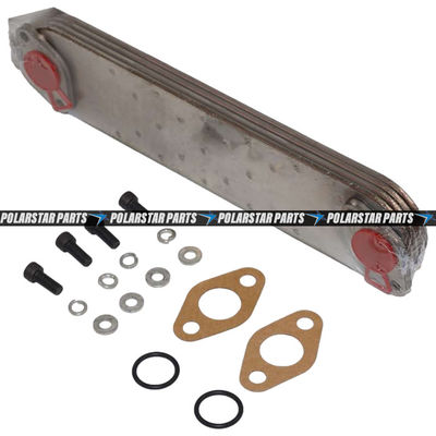 ZAX120 오일 쿨러 코어 Isuzu 4BG1 4 레이어 굴착기 엔진 부품 8-97032025-0